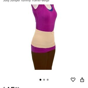 Cream Lace Trim Tummy Trainer. Post maternity.